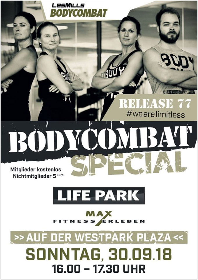 SPECIAL Sonntag, 30.09.2018 1600 Uhr Westpark