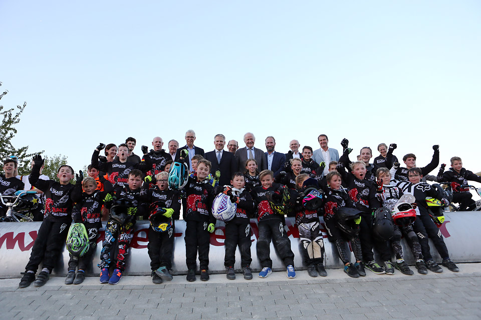 Eröffnung der BMXBahn